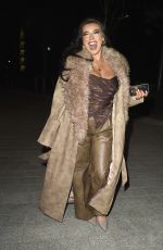 ERICA ROBERTS Arrives at B Perfect Launch at Kitten Restaurant in Manchester 02/29/2024