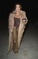 ERICA ROBERTS Arrives at B Perfect Launch at Kitten Restaurant in Manchester 02/29/2024