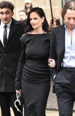 EVA GREEN Arrives at Maison Vivier Fall/Winter 2024-2025 Show at Paris Fashion Week 02/29/2024