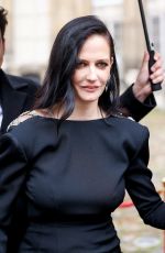 EVA GREEN Arrives at Maison Vivier Fall/Winter 2024-2025 Show at Paris Fashion Week 02/29/2024