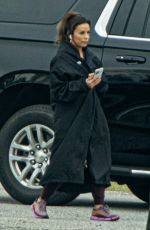 EVA LONGORIA on the Set of Eddie Murphy