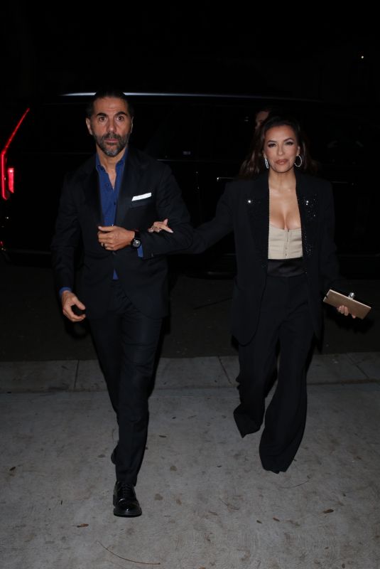 EVA LONGORIE Arrives at WME Party in Beverly Hills 03/09/2024
