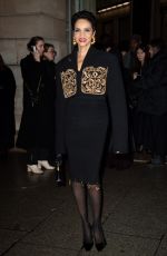 FARIDA KHELFA at Schiaparelli Show at Paris Fashion Week 02/29/2024