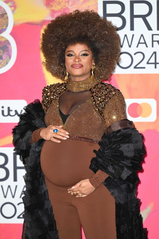 FLEUR EAST at Brit Awards 2024 at O2 Arena in London 03/02/2024