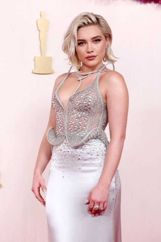 FLORENCE PUGH at 96th Annual Academy Awards in Los Angeles 03/10/2024