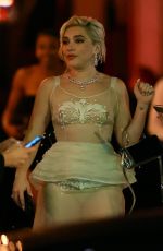 FLORENCE PUGH Leaves Vanity Fair Oscar Party in Beverly Hills 03/10/2024