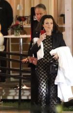 FRAN DRESCHER Leaves Vanity Fair Oscar Party in Los Angeles 03/10/2024