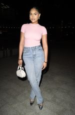 GABRIELLE JEFFREY Arrives at B Perfect Launch at Kitten Restaurant in Manchester 02/29/2024
