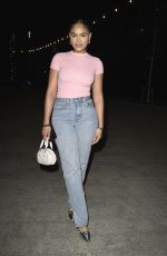 GABRIELLE JEFFREY Arrives at B Perfect Launch at Kitten Restaurant in Manchester 02/29/2024