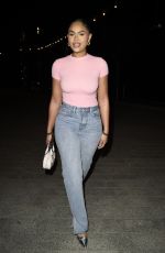 GABRIELLE JEFFREY Arrives at B Perfect Launch at Kitten Restaurant in Manchester 02/29/2024