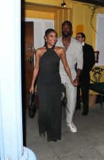 GABRIELLE UNION and Dwyane Wade Leaves Dan Tana