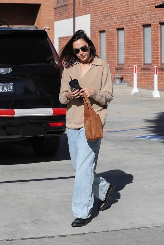 GAL GADOT Heading to a Spa in Beverly Hills 03/14/2024