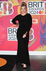 GEMMA ATKINSON at Brit Awards 2024 at O2 Arena in London 03/02/2024
