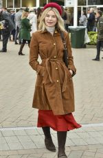 GEORGIA TOFFOLO Arrives at Cheltenham Festival 2024 in Cheltenham 03/14/2024