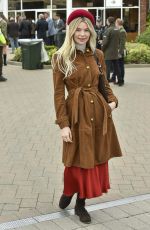 GEORGIA TOFFOLO Arrives at Cheltenham Festival 2024 in Cheltenham 03/14/2024