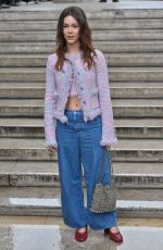 GEORGINA AMOROS at Rabanne Show at Paris Fashion Week 02/29/2024