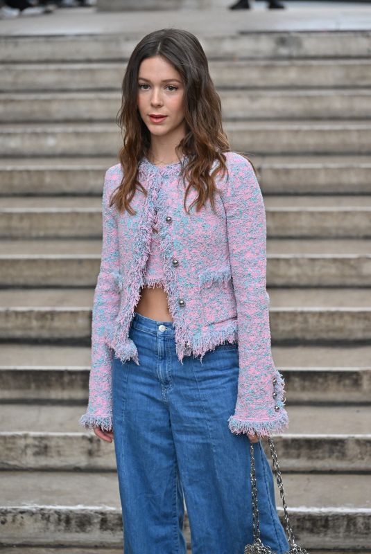 GEORGINA AMOROS at Rabanne Show at Paris Fashion Week 02/29/2024