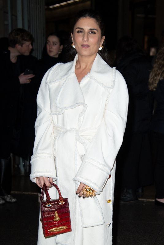 GERALDINE NAKACHE at Schiaparelli Show at Paris Fashion Week 02/29/2024