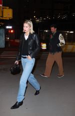 GIGI HADID and Bradley Cooper Leaves Cucina Alba Italian Restaurant in New York 03/23/2024