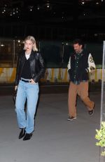 GIGI HADID and Bradley Cooper Leaves Cucina Alba Italian Restaurant in New York 03/23/2024