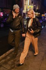 GIGI HADID and Bradley Cooper Leaves Sweeney Todd: The Demon Barber of Fleet Street on Broadway 03/24/2024