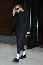 GIGI HADID Leaves Her Apartment in New York 03/14/2024