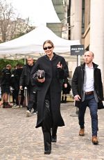 GIGI HADID Leaves Miu Miu Fashion Show in Paris 03/05/2024