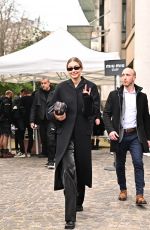 GIGI HADID Leaves Miu Miu Fashion Show in Paris 03/05/2024