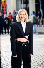 GIGI HADID on the Set of a Commercial in New York 03/26/2024