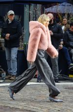 GIGI HADID on the Set of Maybelline Commercial on Mercer Street in New York 03/26/2024