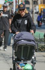 GIGI HADID Out with Her Baby in New York 03/14/2024