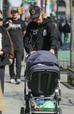 GIGI HADID Out with Her Baby in New York 03/14/2024