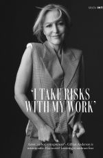 GILLIAN ANDERSON in Grazia UK, March 2024