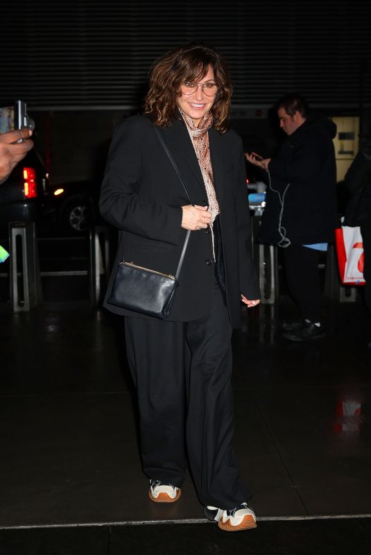 GINA GERSHON Arrives at SNL After-party in New York 03/03/2024
