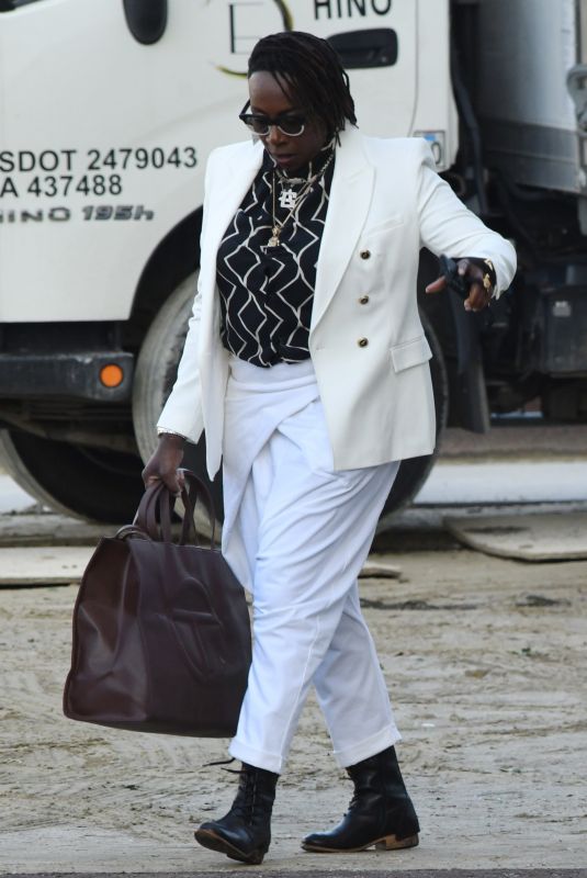 GINA YASHERE Arrives at 2024 ESSENCE Black Women In Hollywood Awards Ceremony 03/07/2024