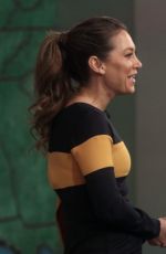 GINGER ZEE on the Set of Good Morning America 03/22/2024
