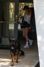 GISELE BUNDCHEN Arrives at Joaquin Valente