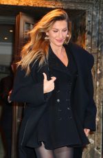 GISELE BUNDCHEN Heading to Jimmy Fallon Show 03/21/2024