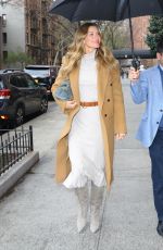 GISELE BUNDCHEN Out and About in New York 03/20/2024
