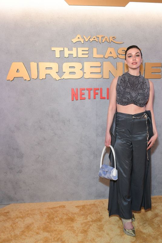 GRACE CAROLINE CURREY at Avatar: The Last Airbender World Premiere in Los Angeles 02/15/2024