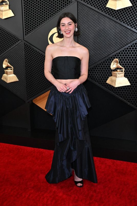 GRACIE ABRAMS at 6th GRAMMY Awards in Los Angeles 02/04/2024