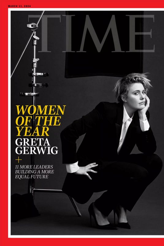 GRETA GERWIG for Time Magazine, March 2024