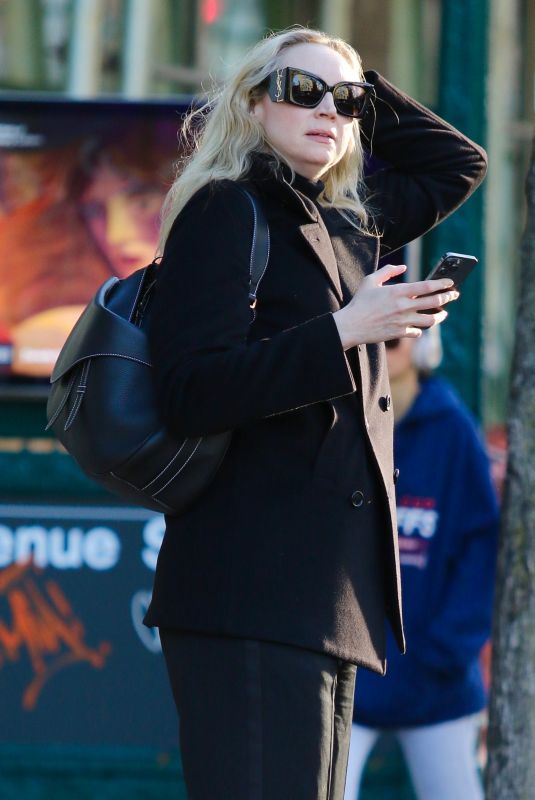 GWENDOLIN CHRISTIE Out for Grocery Shopping in New York 03/25/2024