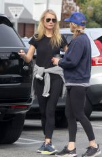 GWYNETH PALTROW Out for Coffee with Childhood Bestie Mary Wigmore 03/14/2024