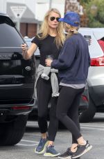 GWYNETH PALTROW Out for Coffee with Childhood Bestie Mary Wigmore 03/14/2024
