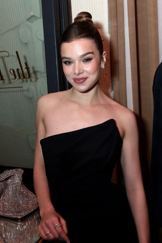 HAILEE STEINFELD at CAA Pre-oscar Party at Sunset Tower Hotel in Los Angeles 03/08/2024