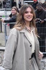 HAILEE STEINFELD at Miu Miu Womenswear Fall/winter 2024-2025 Show at Paris Fashion Week 03/05/2024