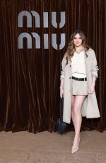 HAILEE STEINFELD at Miu Miu Womenswear Fall/winter 2024-2025 Show at Paris Fashion Week 03/05/2024