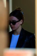 HAILEE STEINFELD Leaves a Dermatologist Office in Beverly Hills 03/20/2024