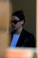 HAILEE STEINFELD Leaves a Dermatologist Office in Beverly Hills 03/20/2024